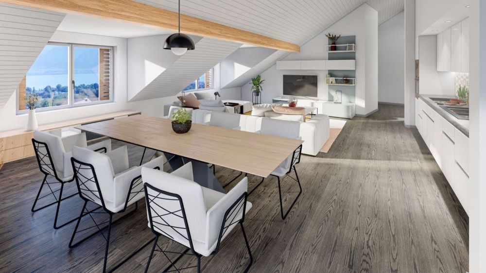 NOUVEAU Appartement neuf sur plan avec vue lac et montagnes - Bild 3