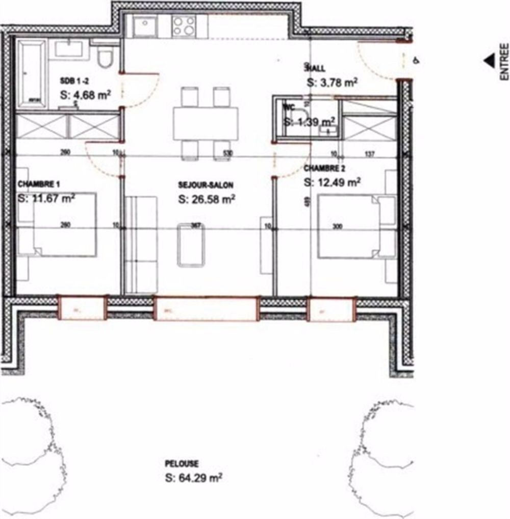 3.5 Zimmerwohnung, neu, Bezahlung in Euro möglich - Bild 9