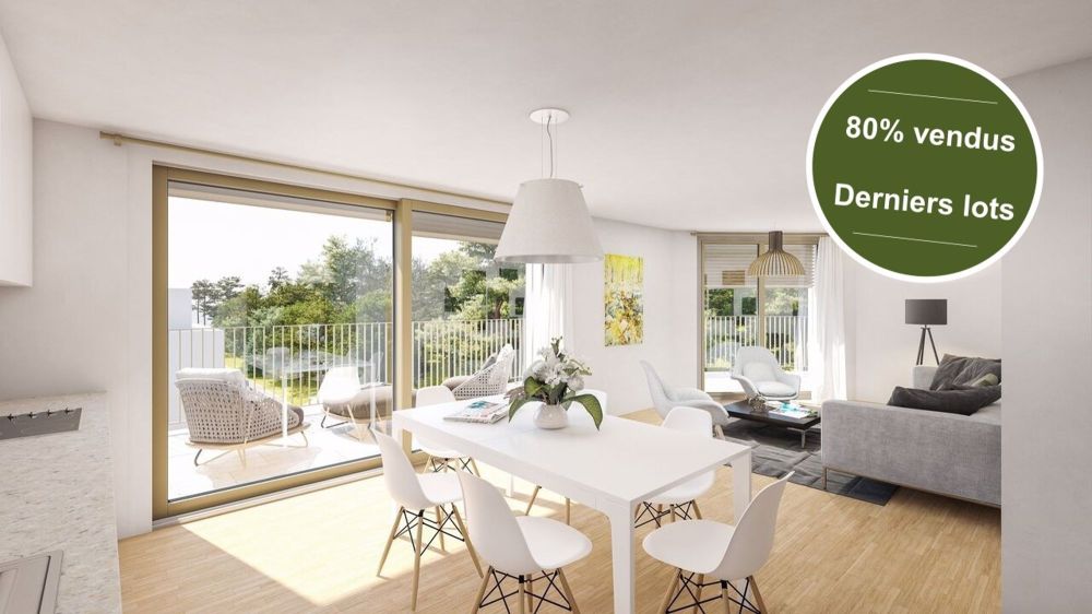 3.5 pièces avec balcon, vue, sur plans / Lot 38 - Bild 1