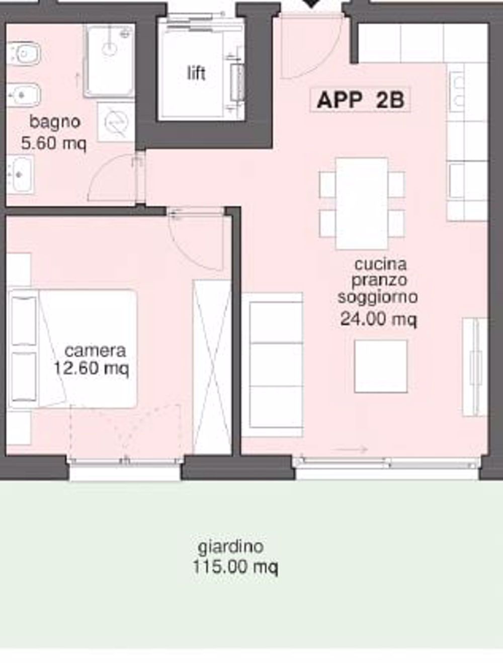 MORBIO INFERIORE – IHRE NEUE WOHNUMGEbung PRIMAR/SEKUNDAR 2.5 LOCALE (APP. 2B) - Bild 8