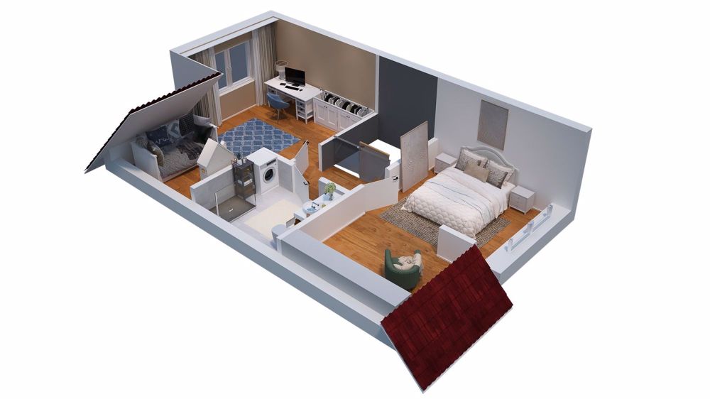 NEUBAU--DA(S)HEIM FÜR PAARE & FAMILIE- MAISONETTE, 85M2 INKL. 1 TGPP - Bild 8