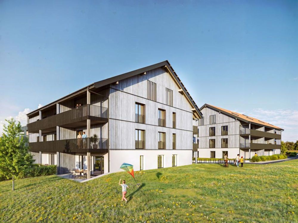 Wohnung mit Blick auf landwirtschaftliche Felder - Bild 2