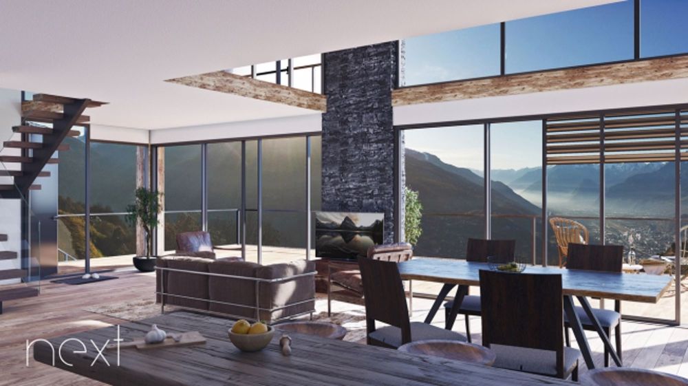 NAX Maison de charme Vue panoramique sur les Alpes et la Vallée - Bild 3