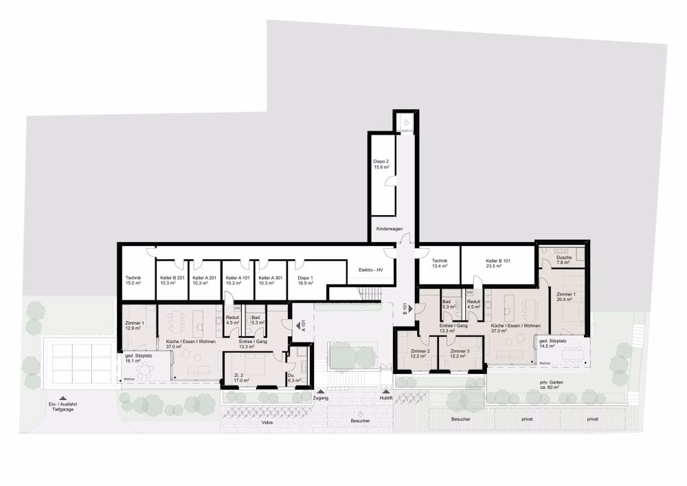 Wohnen mit Weitblick - Ihre Terrassenwohnung in Etzgen - Bild 4