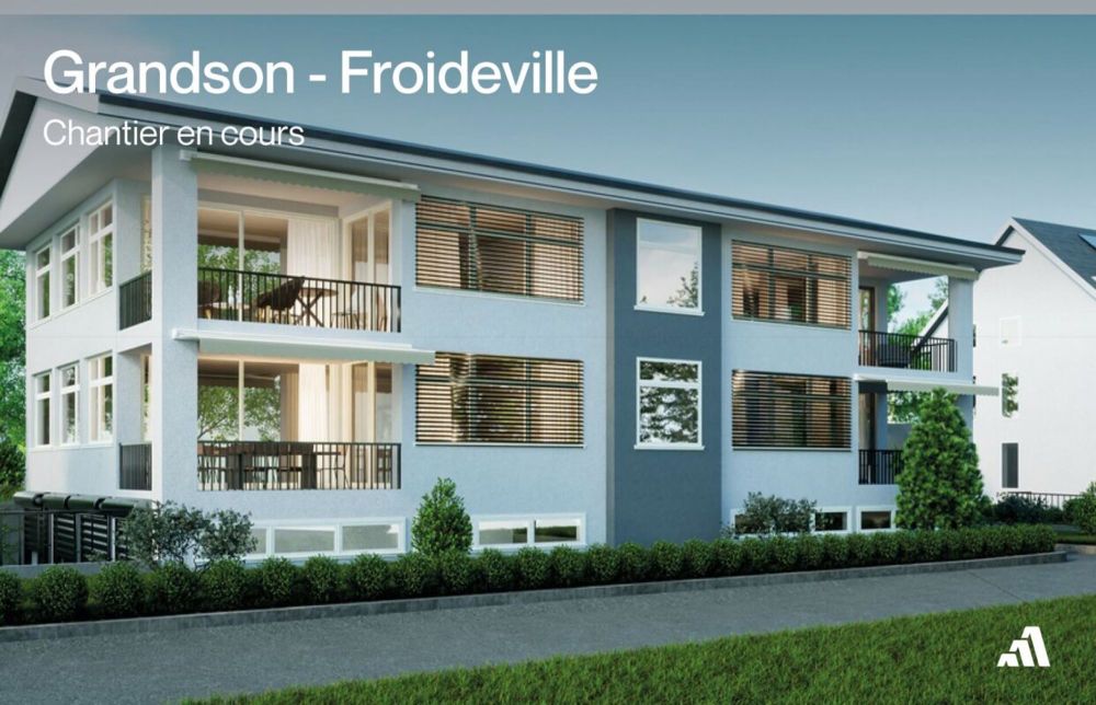 Großzügiges Loft von 82m² im Erdgeschoss in Grandson - Bild 1