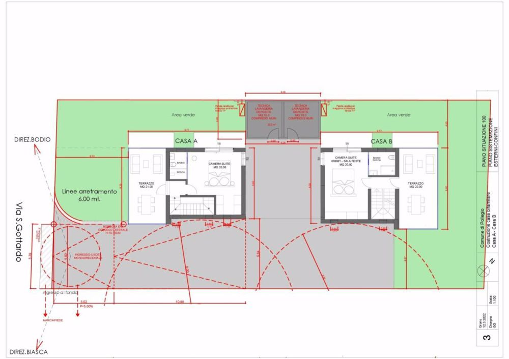 Zwei Einfamilienhäuser in Pollegio - Bild 5