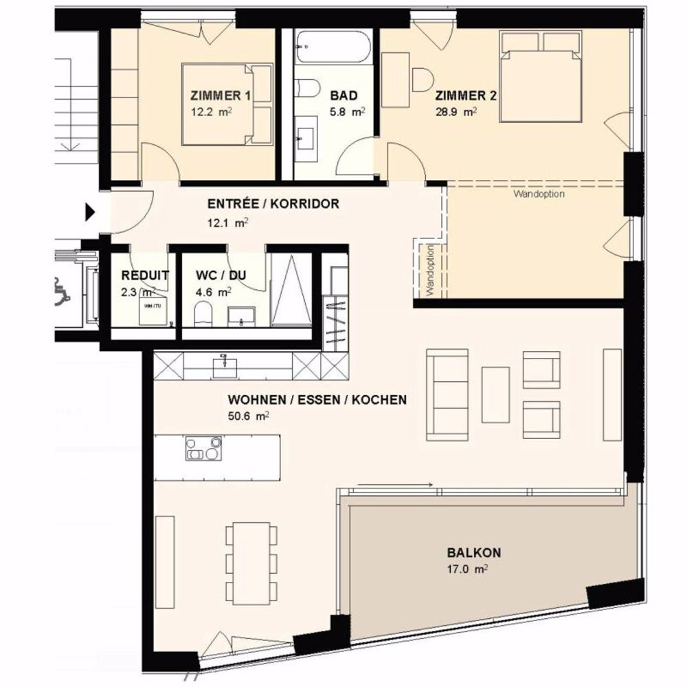 H5.1 I Premium 3,5-Zimmer-Wohnung im 5. OG mit Weitsicht direkt an der Aare - Bild 6