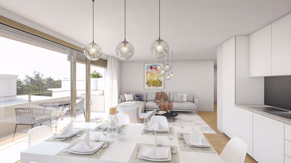 3.5 pièces avec balcon, vue, sur plans / Lot 38 - Bild 2
