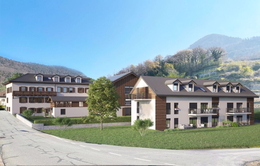 Ollon - Neue 3,5-Zimmer-Wohnung - Off-Plan - in der Nähe des Stadtzent | dreamo.ch - Bild 2