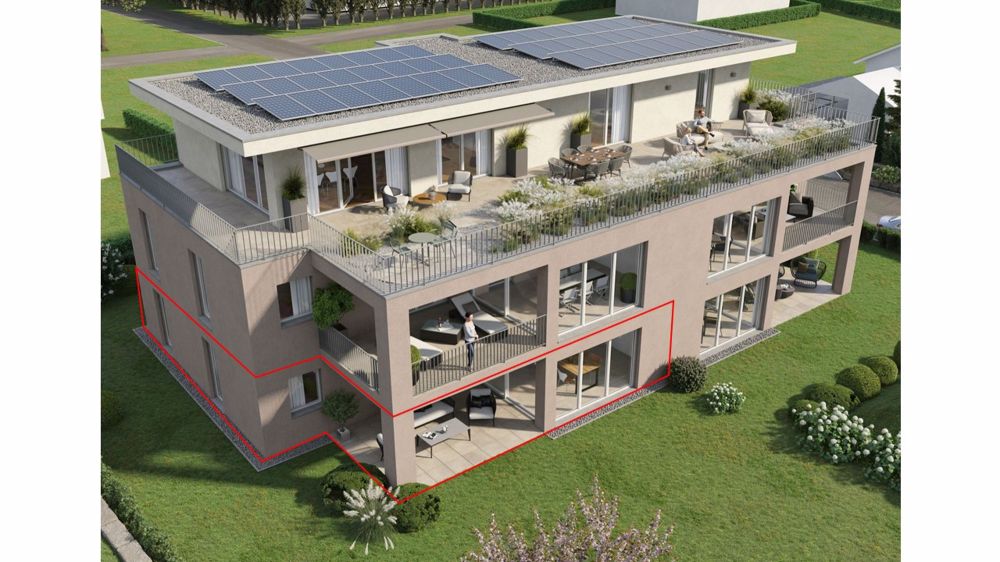 HELL, GERÄUMIG UND MODERN MIT GROSSEM GARTEN WOHNEN / BS1 - Bild 1