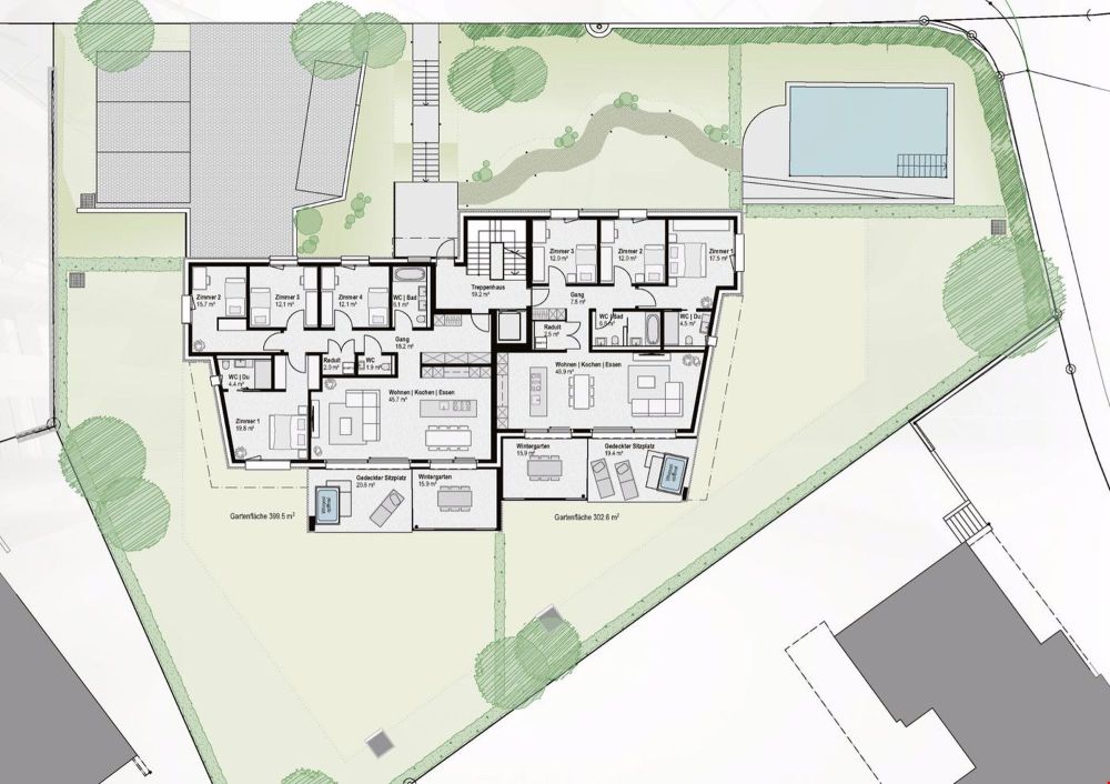 Exclusives Gartenparadies in Bottmingen - 5,5-Zimmer-Wohnung mit allem Komfort! - Bild 5