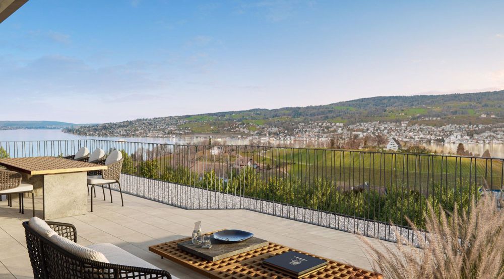 Attikawohnung mit Traumsicht im Neubauprojekt AU LAC - Bild 1
