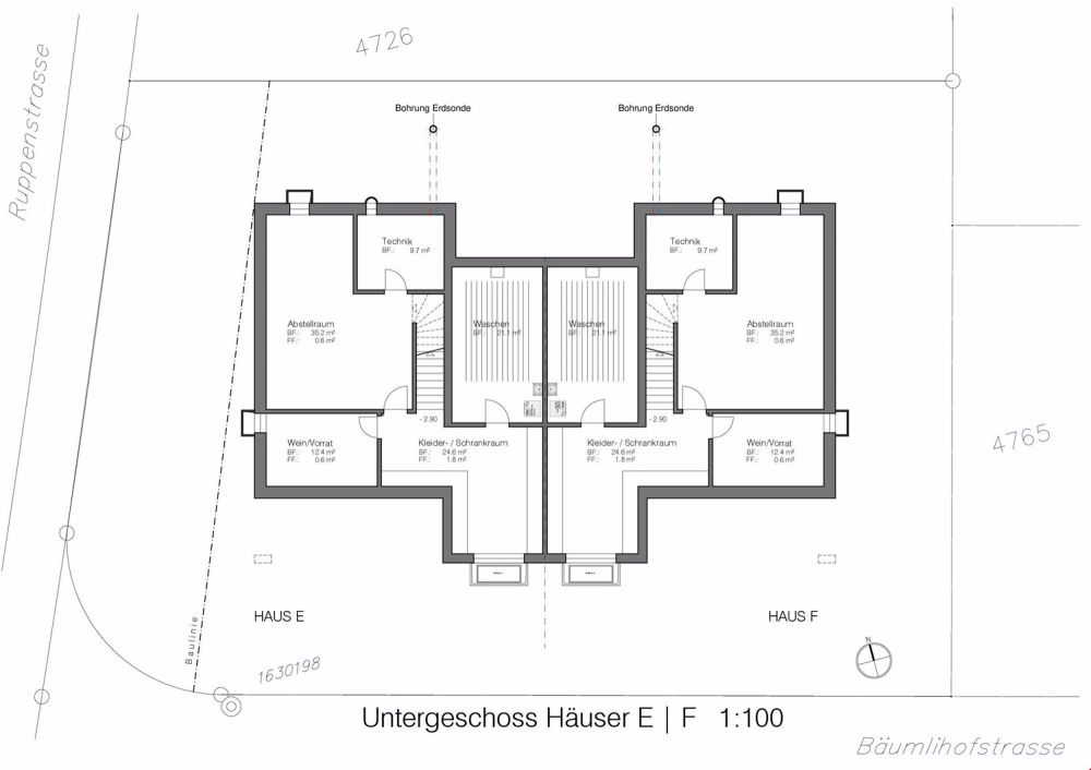 Neubau Einfamilienhaus, Ruppenstrasse in Arnegg - Bild 7