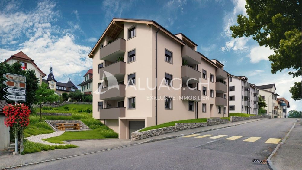 3.5 ZIMMER ERDGESCHOSSWOHNUNG - Photo 3D extérieur Sud-est