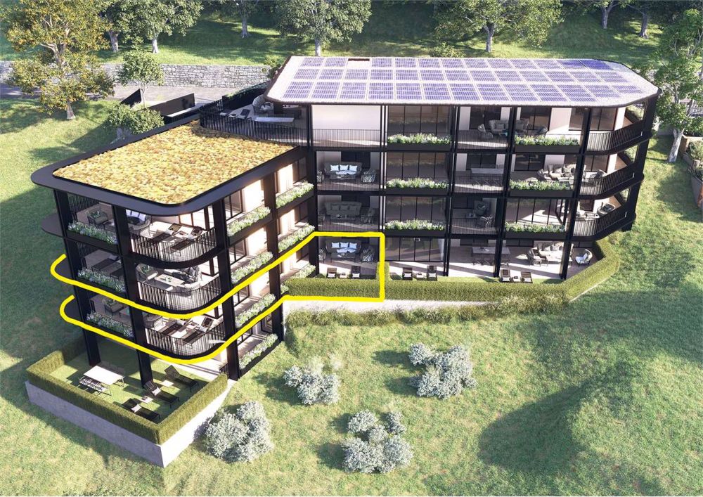 PPP2 - Pregassona: 5,5 Lokale mit großer Terrasse und privatem Garten - Bild 1