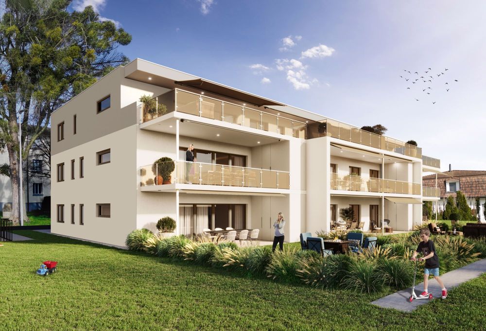 4.5 Z.-Attika Wohnung West, 139m2 Netto Wohnfläche, 71m2 Dachterrasse - Aussen