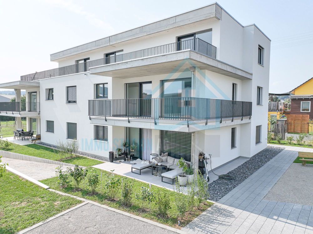 Exklusive 3.5-Zimmer-Neubau Gartenwohnung - modern, hell und zentral - Bild 1