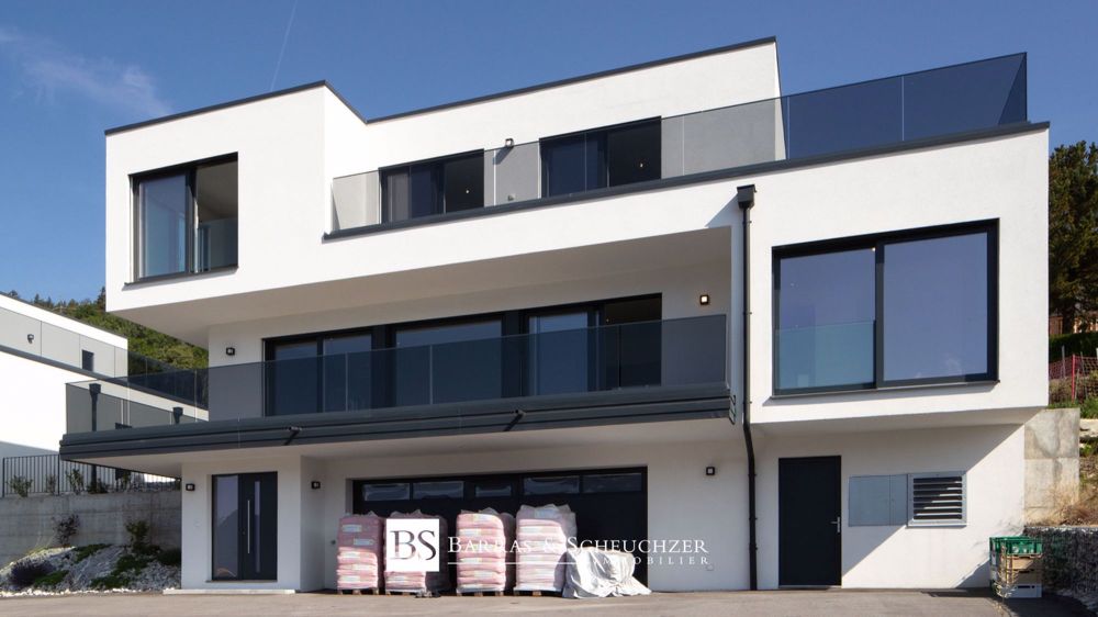 Superbe maison contemporaine neuve - Façade Sud