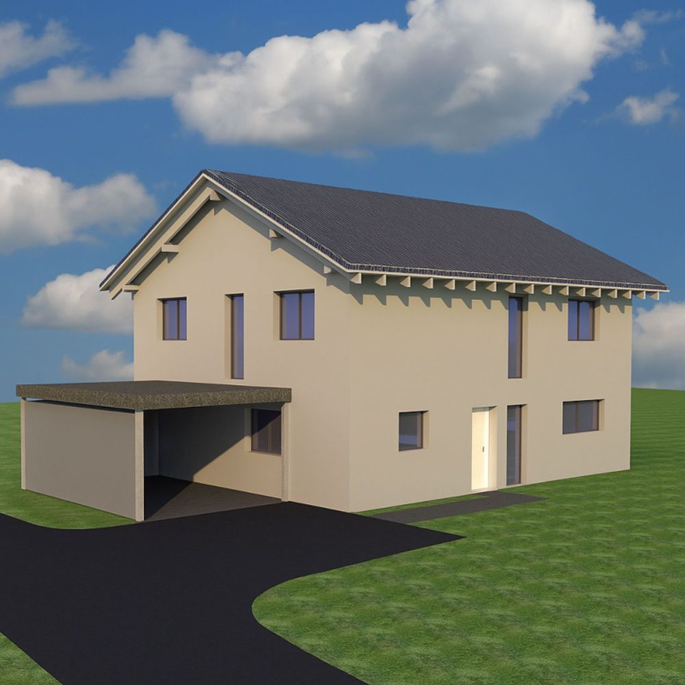 Neubau, grosszügiges Einfamilienhaus an schöner Lage - Bild 1