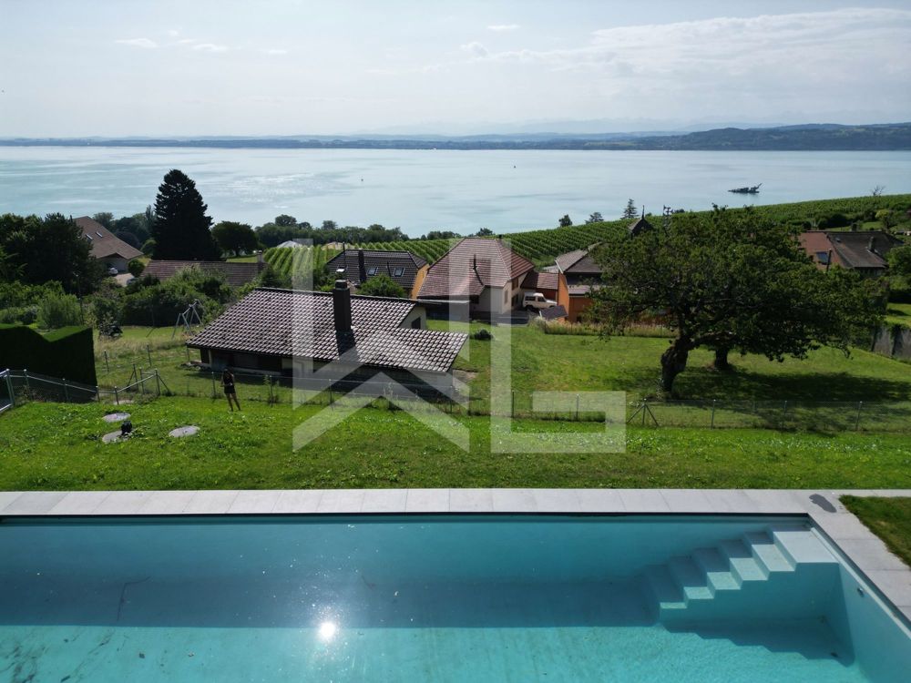 Superbe propriété avec une vue exceptionnelle sur le lac et Alpes - Bild 2