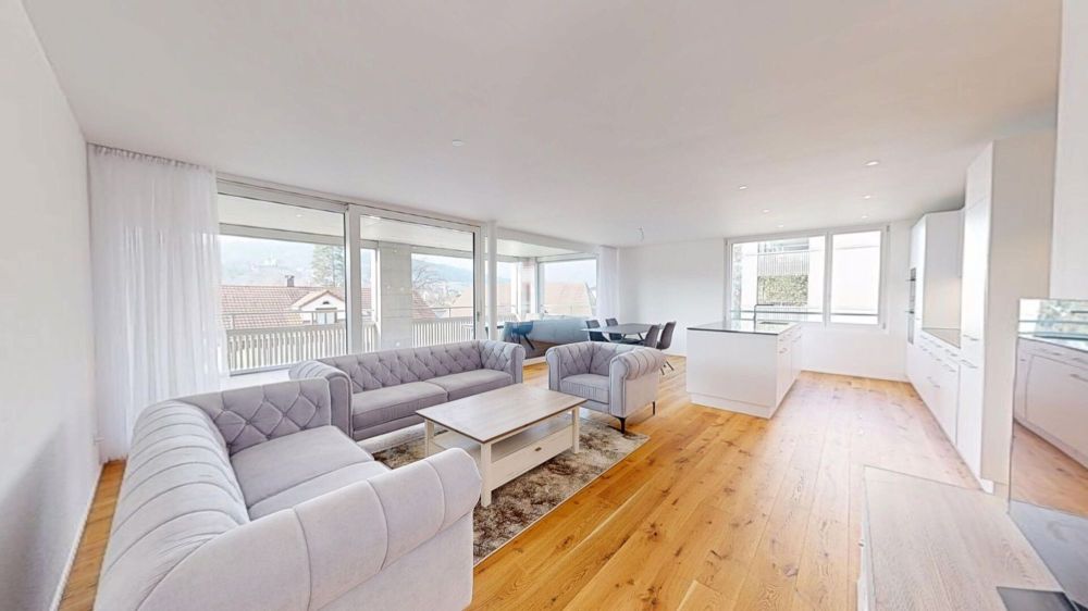 Moderne 4.5-Zimmer-Wohnung in Menziken AG – Stilvoll und Lichtdurchflutet - Bild 1