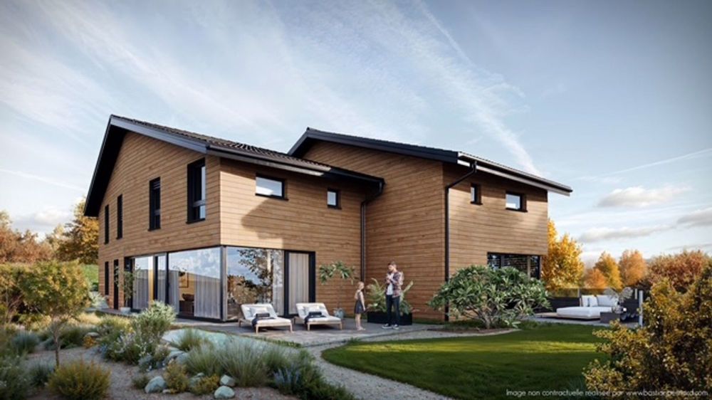 À vendre sur plan : Deux superbes villas mitoyennes à Noiraigue, l'unité Frs 795'000.- | dreamo.ch - Bild 1