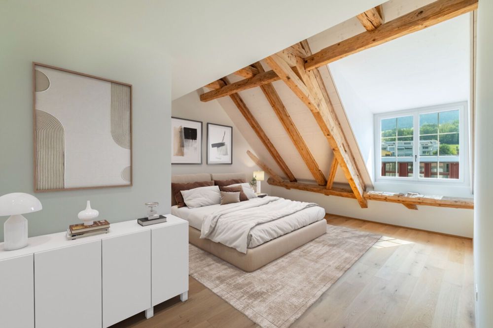 Zizers: Dachloft-Maisonette im Schlossambiente - Bild 2