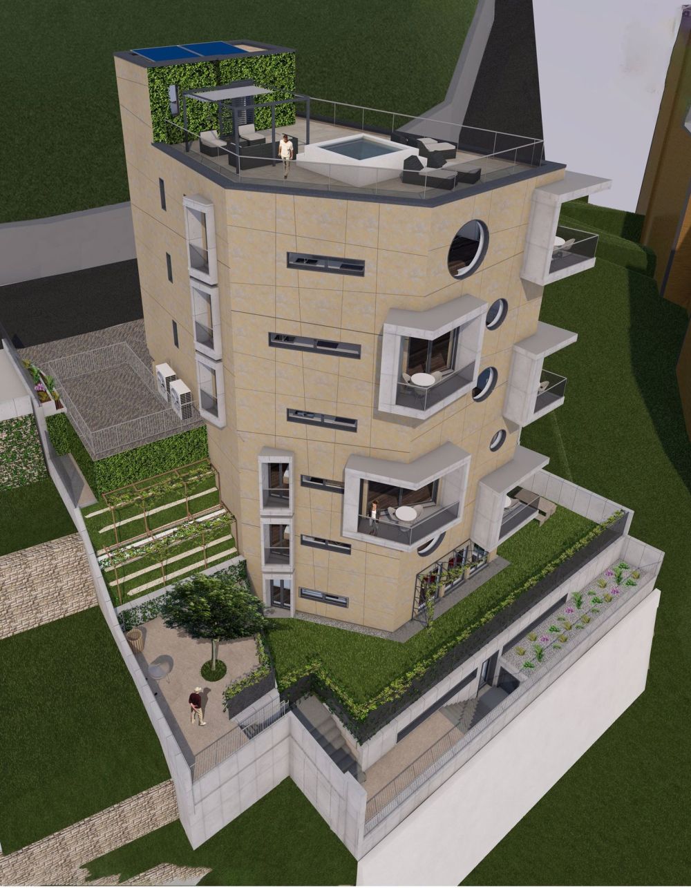 Centro città Lugano - Torre di Eva appartamento di lusso - Bild 2