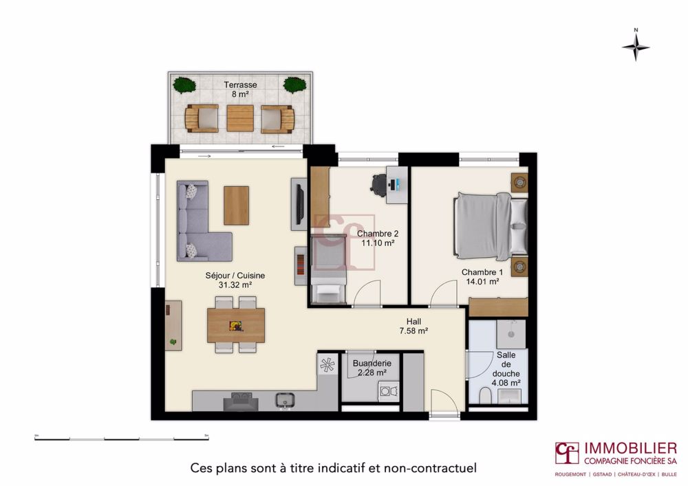 Die Residenz Les Coteaux Verts de Siviriez - Bild 13