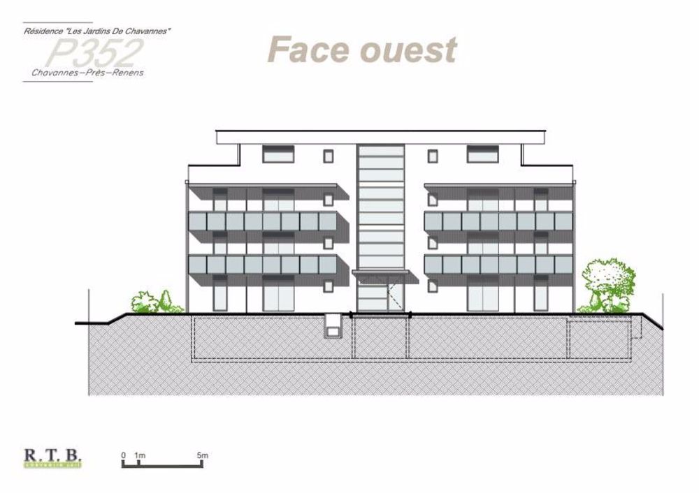 Appartement 2,5 pces au rez avec jardin à Chavannes, lot 5 - Bild 11