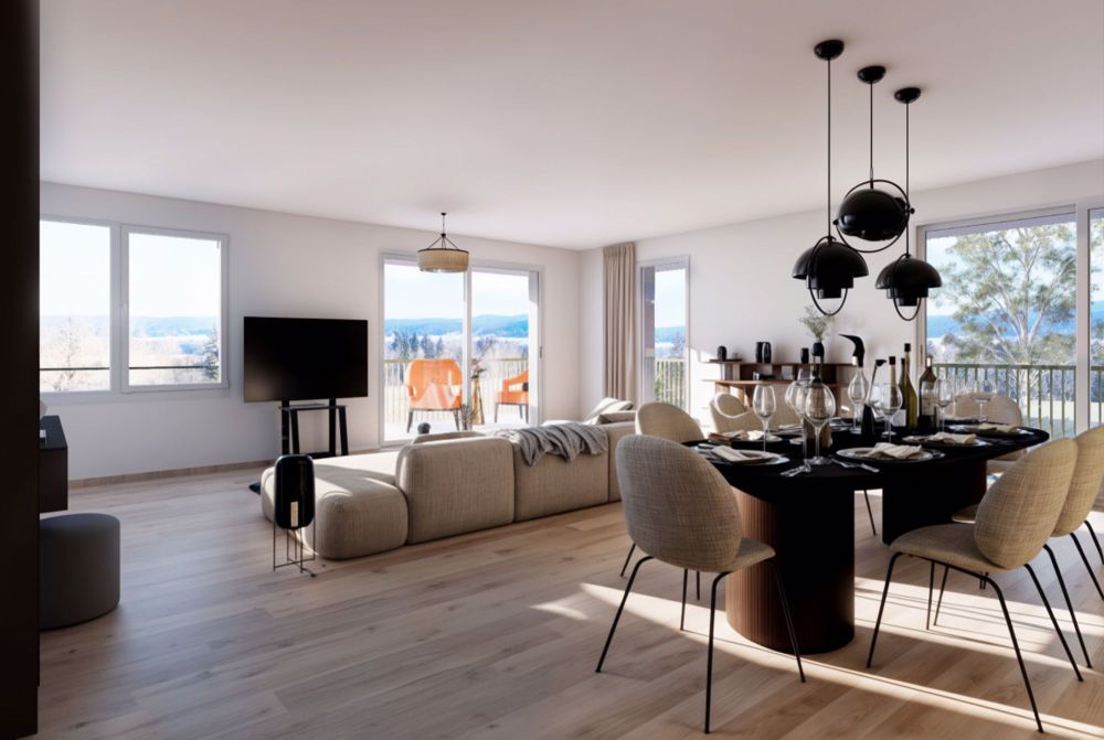 Appartement 4.5 pièces en PPE avec grand balcon - Sentier - Bild 2