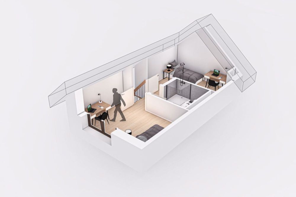 RESIDENCE DE LA FORGE A CRASIER. Lot A12 - Bild 4
