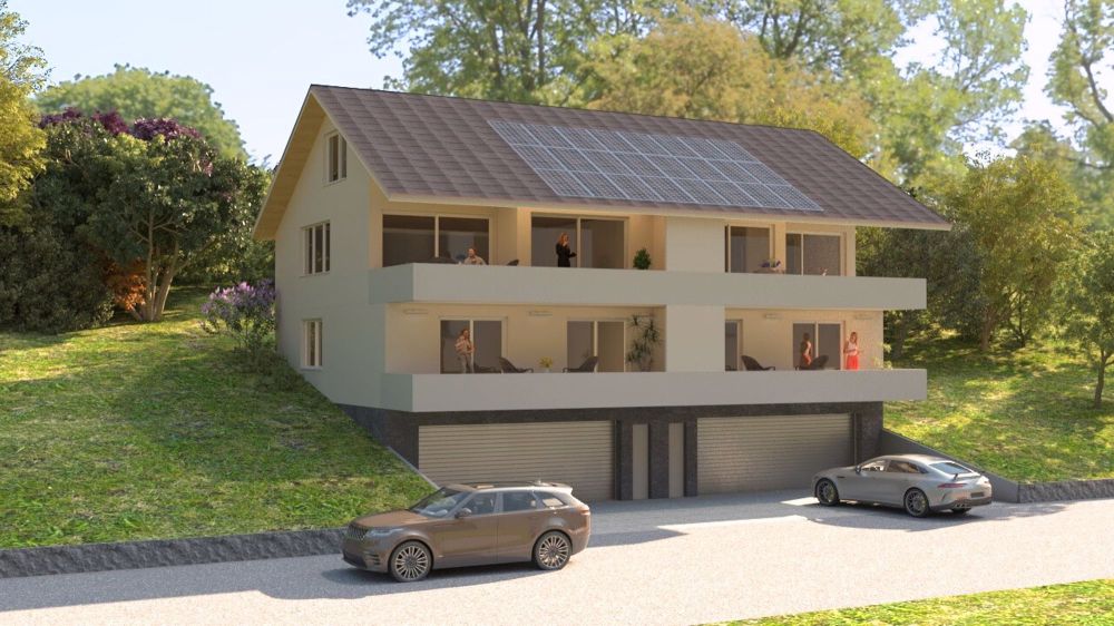 Modernes Neubau-Doppeleinfamilienhaus an idyllischer Lage - Bild 1