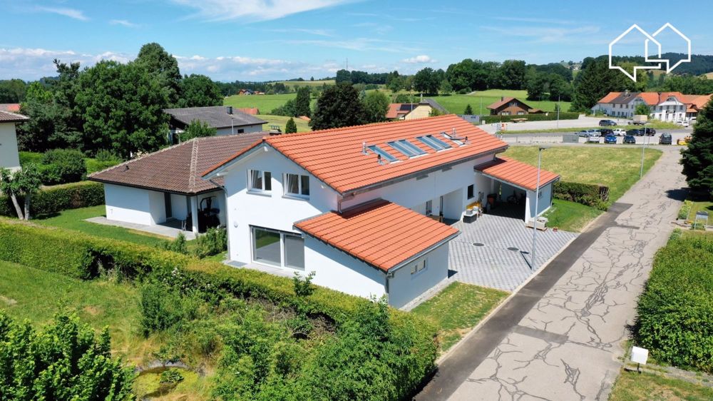 Villa jumelée neuve de 5.5 pièces au Mouret (A) - Extérieur