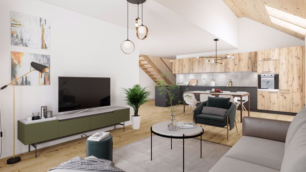 Appartements en PPE dans une ferme en cours de réhabilitation - Bild 3