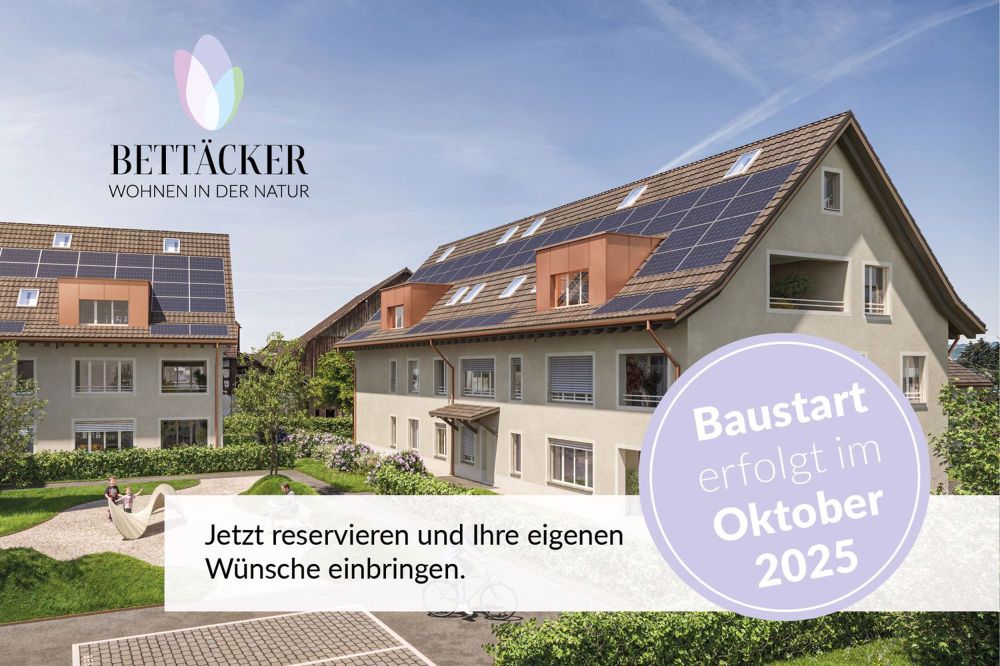 Geräumige und naturnahe Maisonettewohnung - Baustart