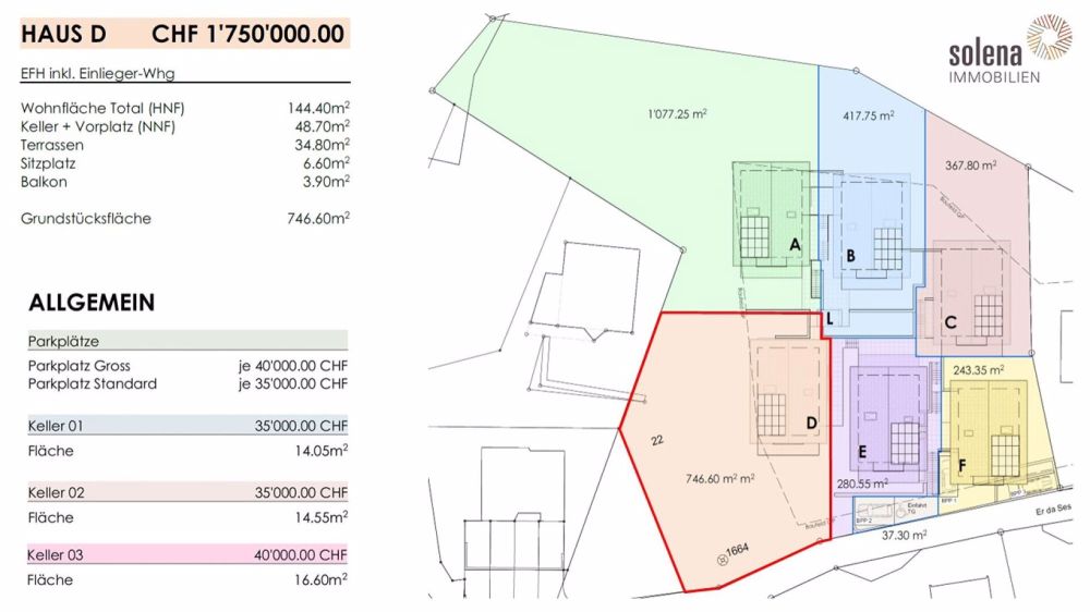 Elegantes Haus mit separater Einliegerwohnung - Vielseitiges Wohnen in Bergün (Haus D) - Bild 3
