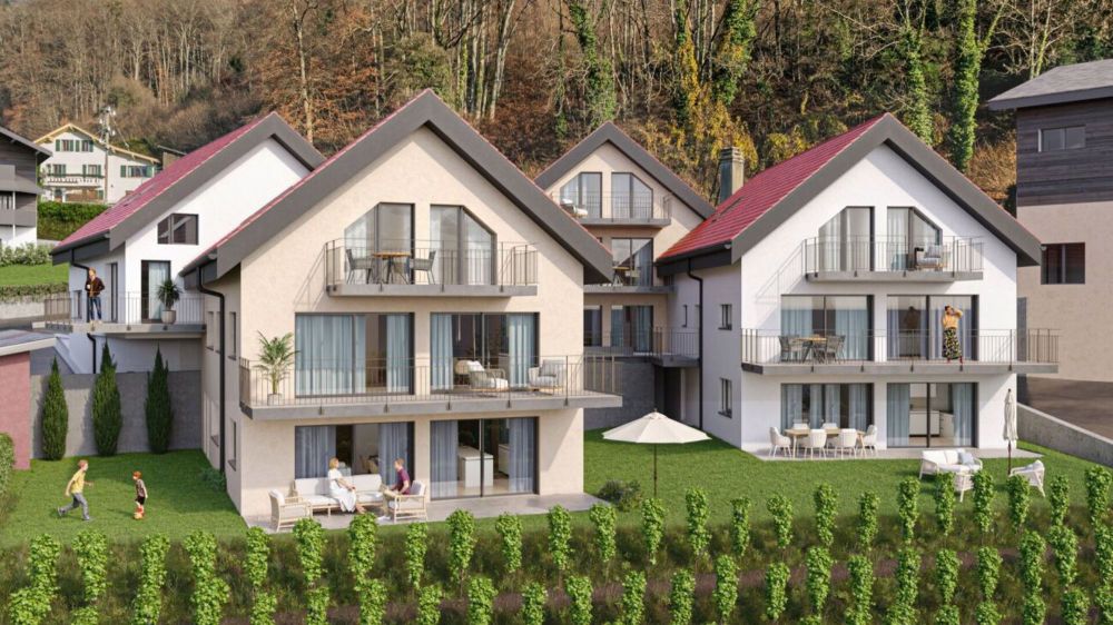 Neues Projekt! Neue Wohnungen im Herzen von Ollon - Bild 1