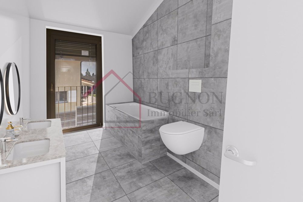 Villa von Ausnahme in Gletterens (Grundstück C) - Salle d'eau