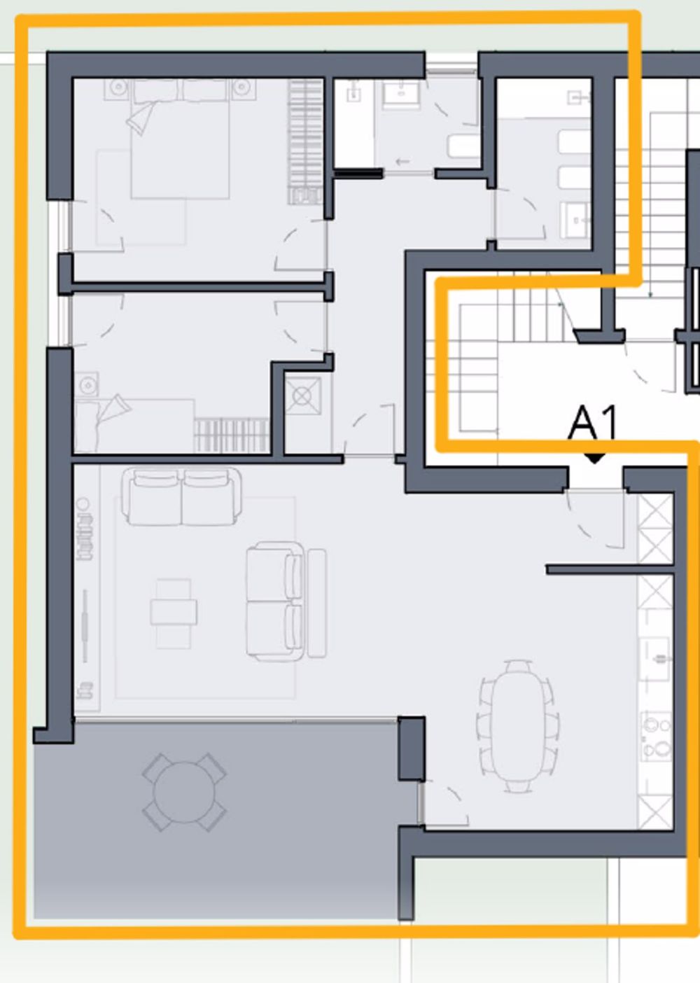 BELLINZONA - NEUES APP. 3.5 ZIMMER MIT GARTEN ZU VERKAUFEN - Bild 6