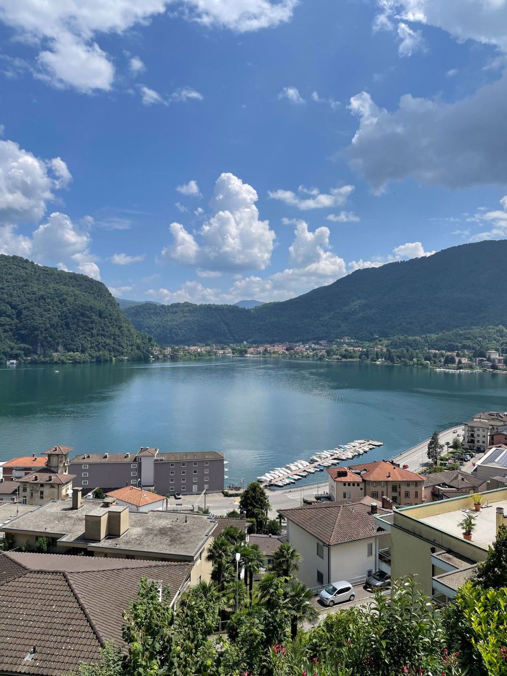 Moderne 2.5-Zimmer-Wohnung mit Panoramablick auf den See in Tresa - Bild 5