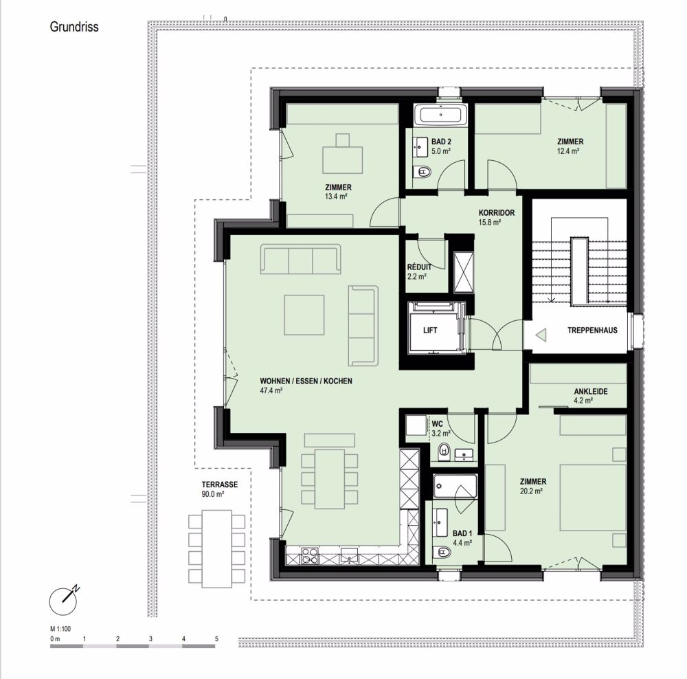 Modernes Wohnen mit Alpenblick – 3.5- und 4.5-Zimmer-Wohnungen am Rötiweg (1 / 3 / 5 / 7) - Bild 6