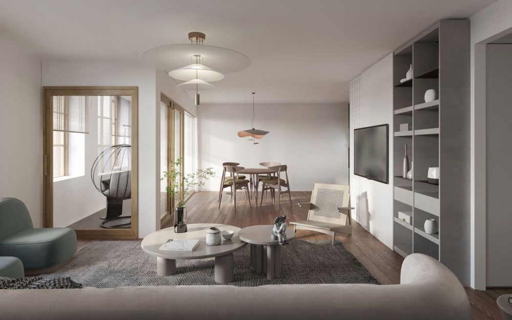 La Sarraz, 3.5-Zimmer-Wohnung mit Garten, 112 m2 Grundfläche - Los 1 - Bild 4