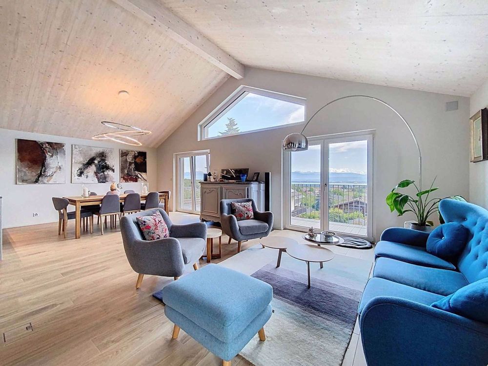 Magnifique Villa zeitgenössisch neu mit Panoramablick auf den See und die Alpen - Bild 3