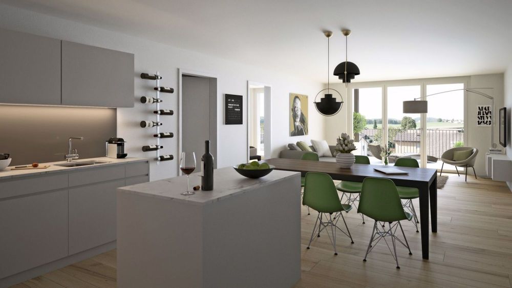 Exklusive 3.5 Zimmer-Gartenwohnung in Biberist - Bild 4