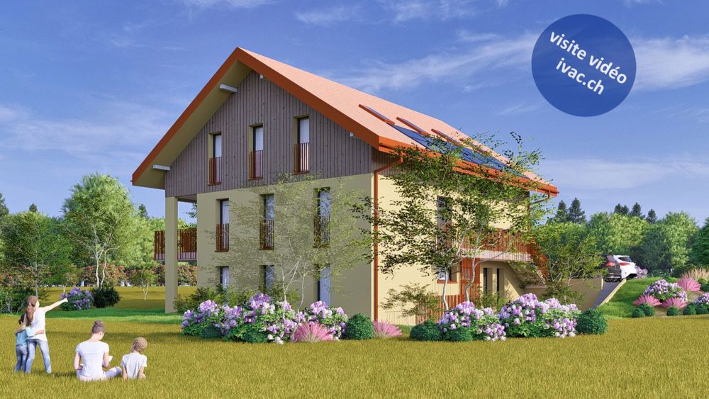 Appartements 4.5 pces en duplex à Montagny / FR (lots 2-3) - Bild 1