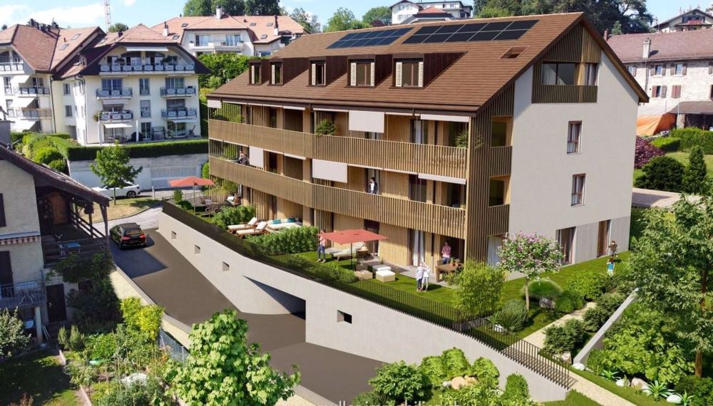 NOUVEAU Appartement neuf sur plan avec vue lac et montagnes - Bild 5