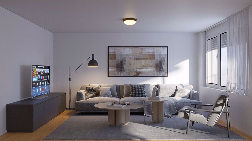 Moderne 3.5-Zimmer-Wohnung mit grosser Terrasse und Grünfläche in Brig - Bild 4