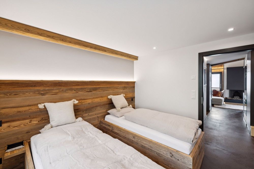 Attique - 4.5 pièces - Bien-être thermal et ski aux pieds des 4 Vallée - Chambre / Zimmer / room