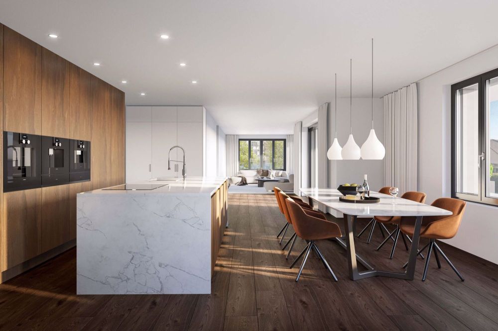 Luxuriöse 4.5 Zimmer Neubauwohnung mit Südausrichtung und eigenem Gartenanteil - Bild 2